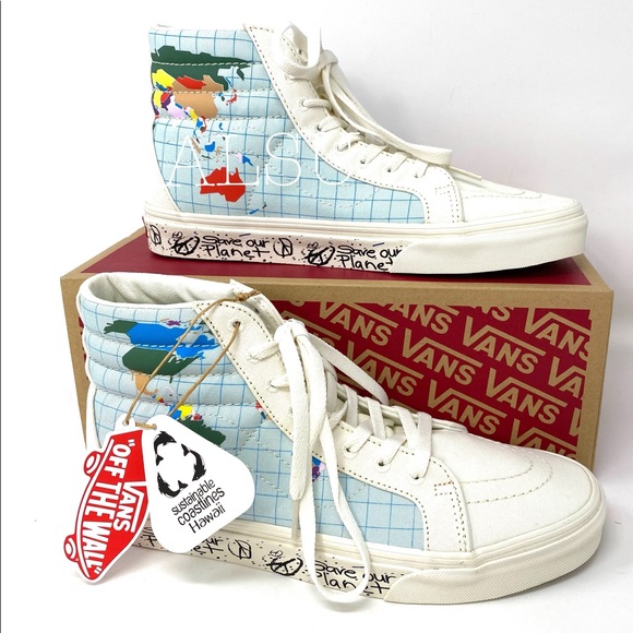 vans sk8 reissue save our planet